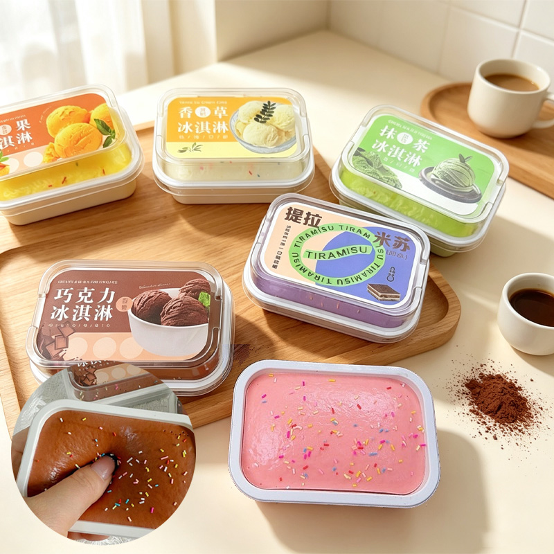 Candle Shop - 1/6pcs Squishy Tiramisu Ice Cream Cake