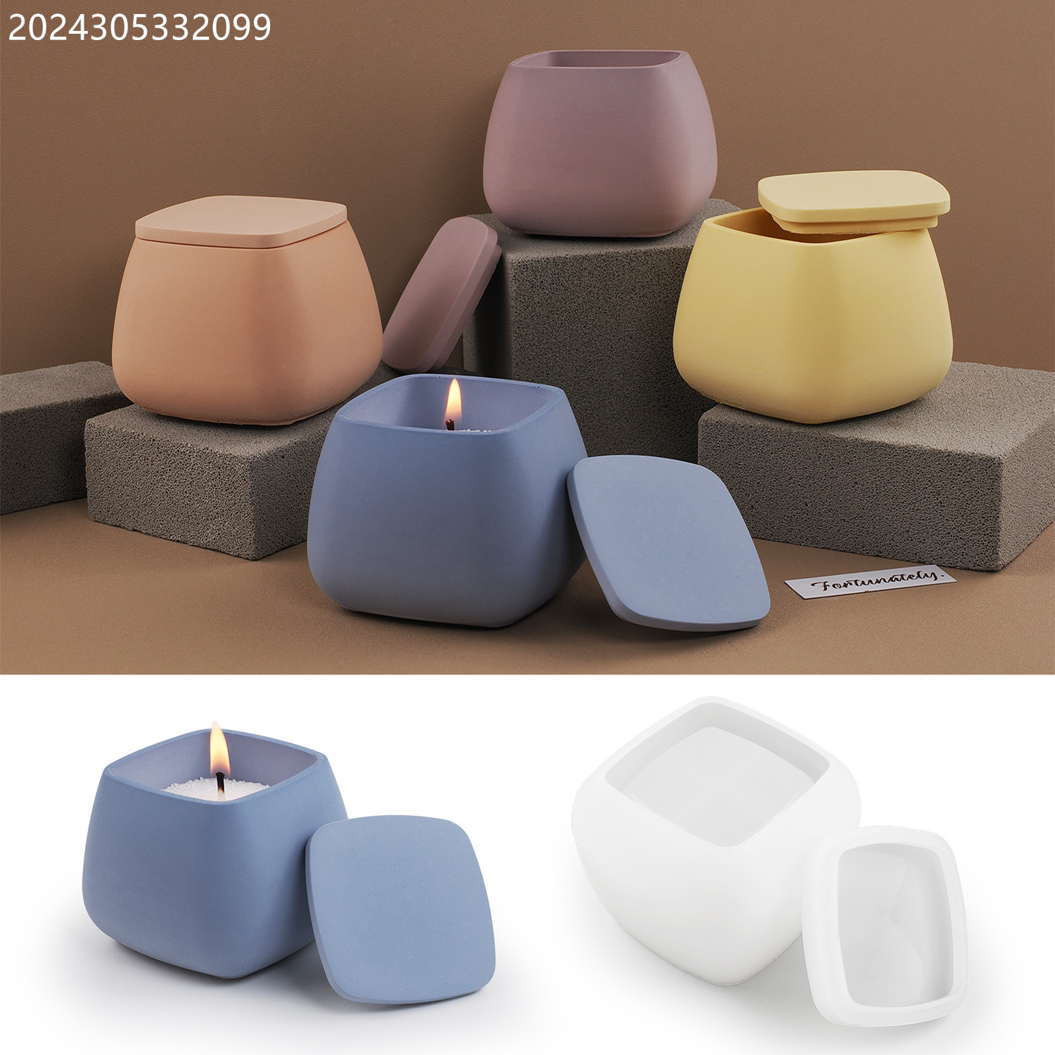 DIY Epoxy Cement Plaster Silic - Candle Supplies Jars 评论和价格