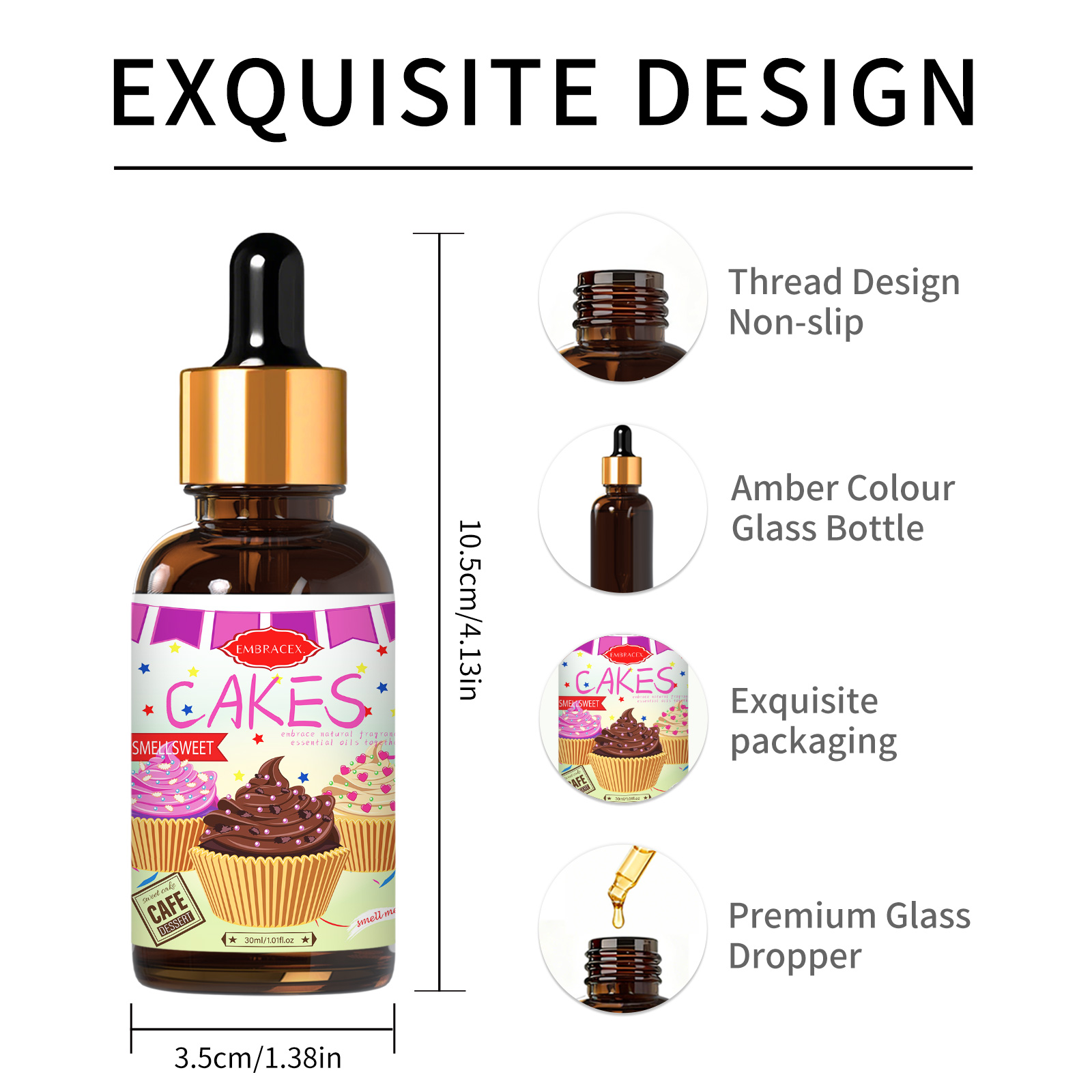 30ml Cakes Fragrance Oil Car S - Candle Making Supplies Fragrance Oils 评论和价格