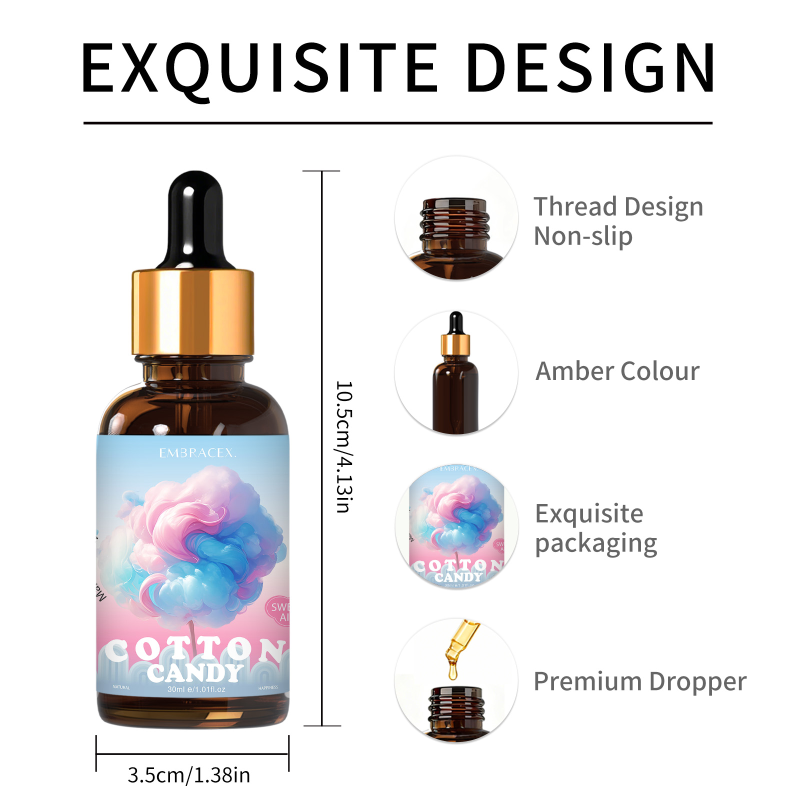 30ml Cotton Candy Fragrance Oi - Candle Making Supplies Fragrance Oils 评论和价格