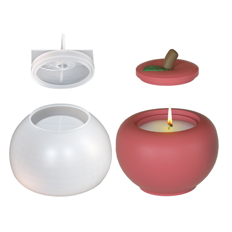 DIY Apple Jar Candle Jar Silic - Candle Supplies Jars 评论和价格