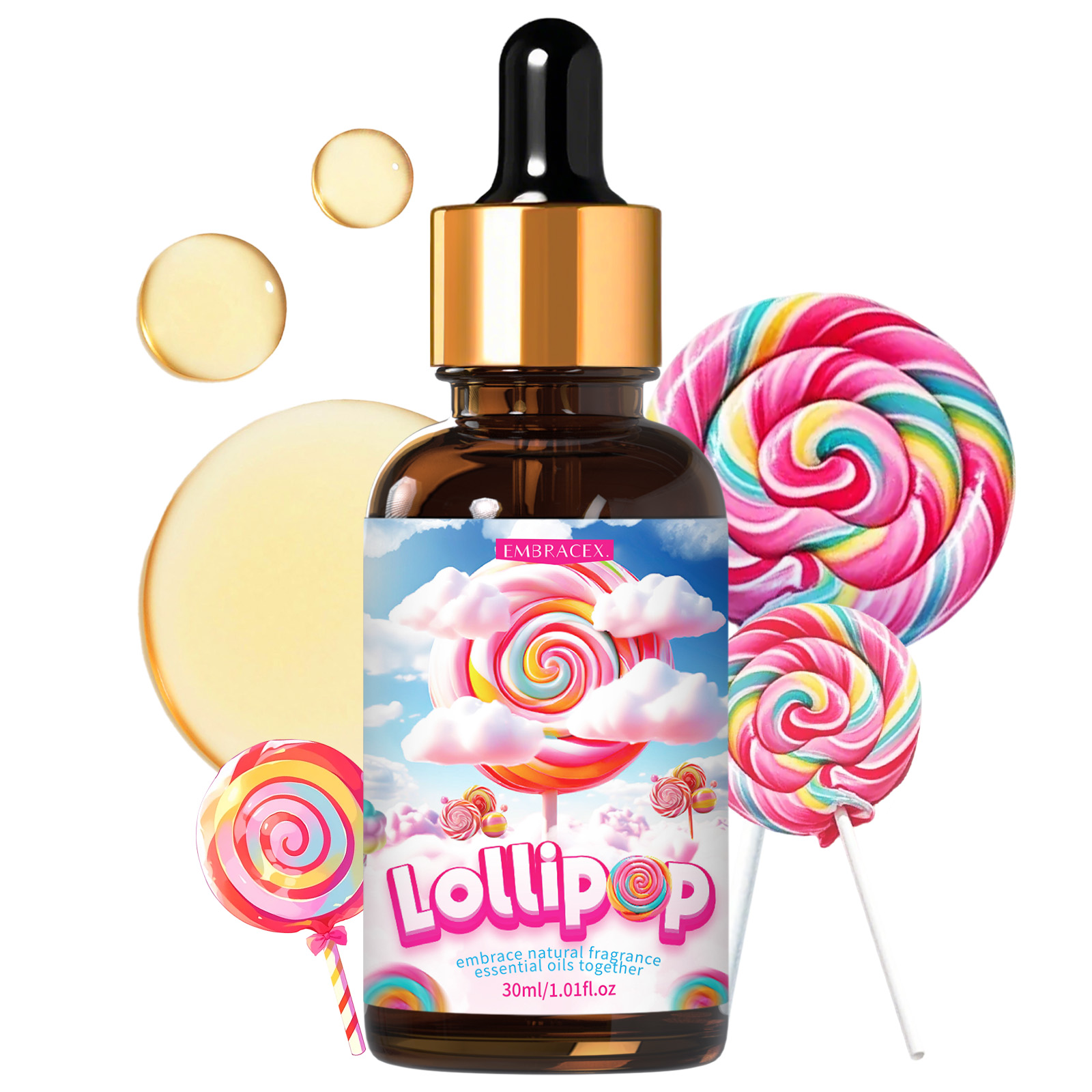30ml  Lollipop Fragrance Oils  - Candle Making Supplies Fragrance Oils 评论和价格