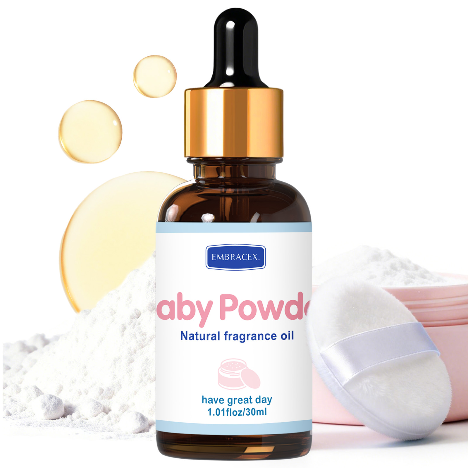 30ml Baby Powder Fragrance Oil - Candle Making Supplies Fragrance Oils 评论和价格