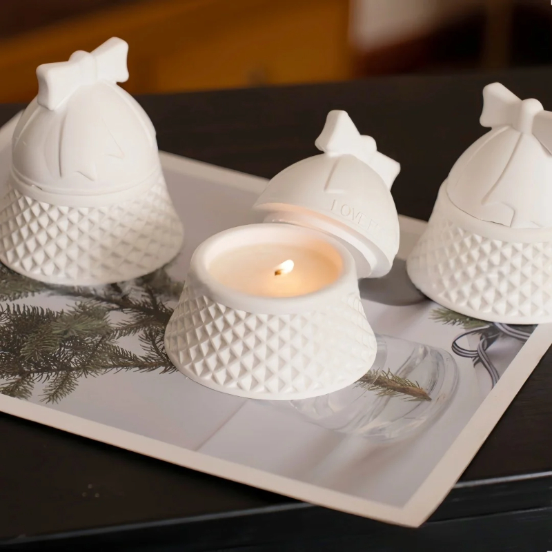 Christmas Bell Shaped Silicone - Candle Supplies Jars 评论和价格